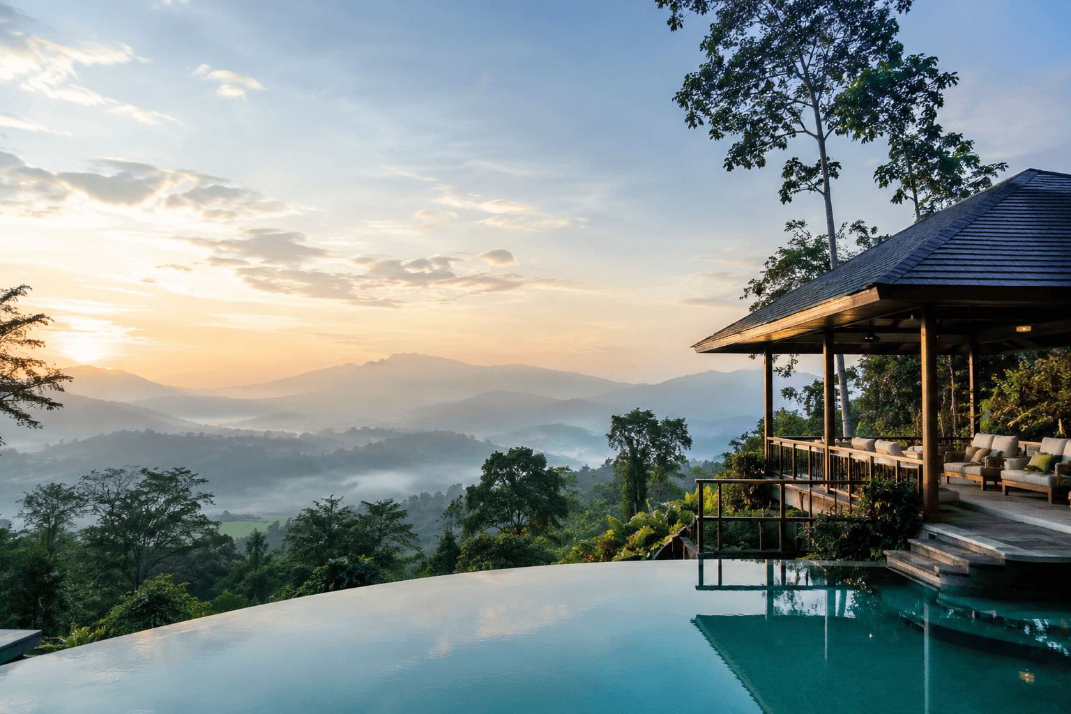 Luxury Resort Background